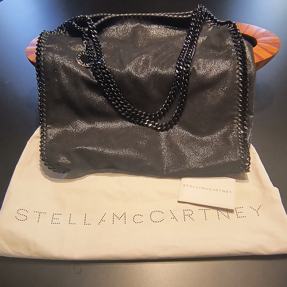 Stella McCartney Falabella Large Toye Bag-Rare All Black